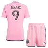 Officiële Voetbalshirt + Korte Broek Inter Miami CF Luis Suarez 9 Thuis 2024-25 - Kids